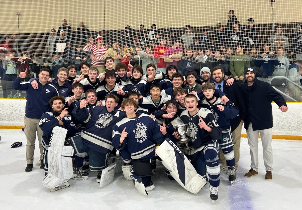 Georgetown Prep defeats Bullis 2-0 to win the IAC hockey championship