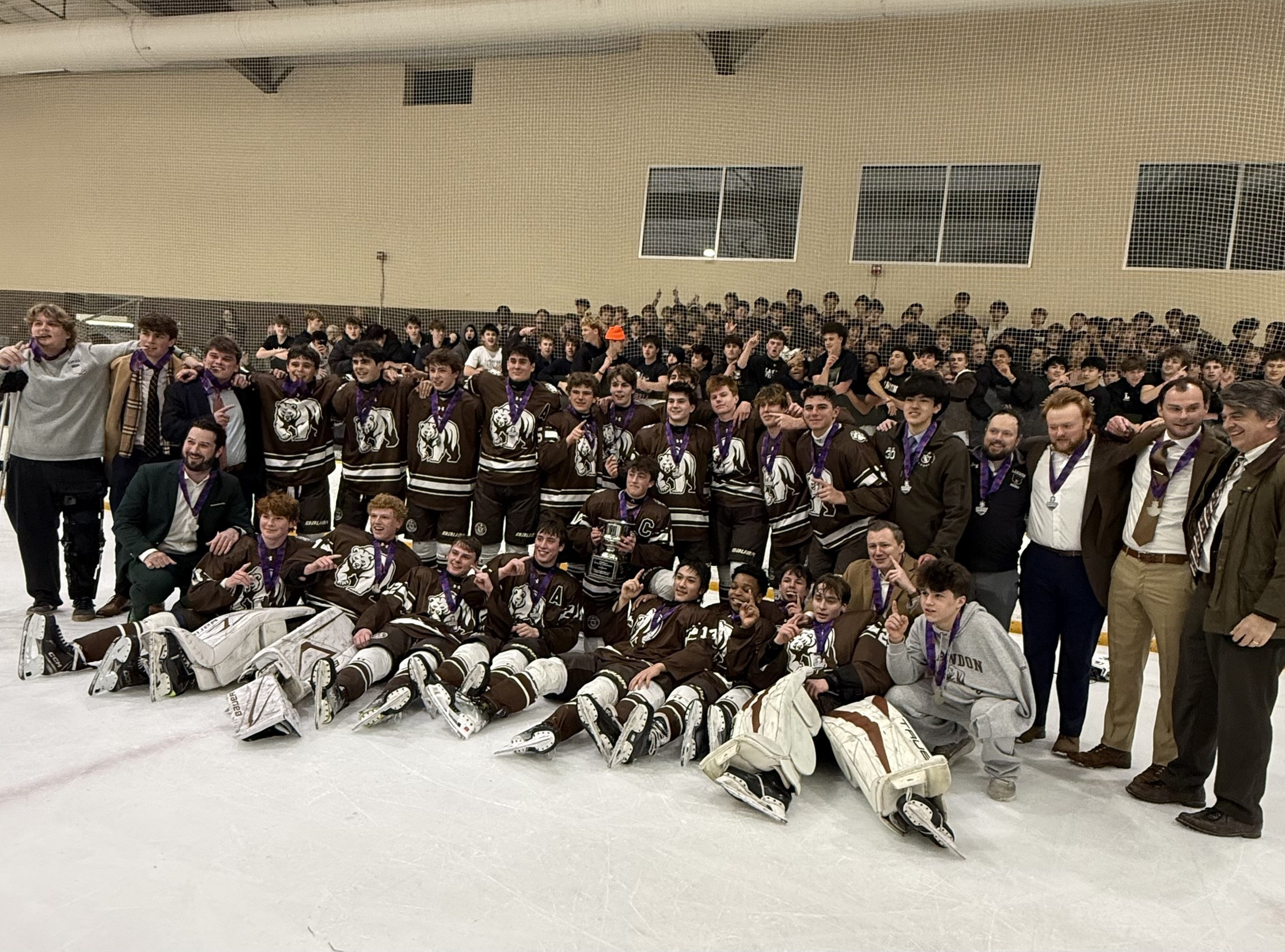 Landon defeats St. Albans in shootout to capture the 2026 IAC Hockey Championshp
